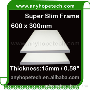 Cheapest Factory super silm 6000K 60 30cm Price pvc panel